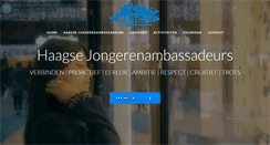 Desktop Screenshot of haagsejongerenambassadeurs.nl
