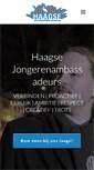 Mobile Screenshot of haagsejongerenambassadeurs.nl
